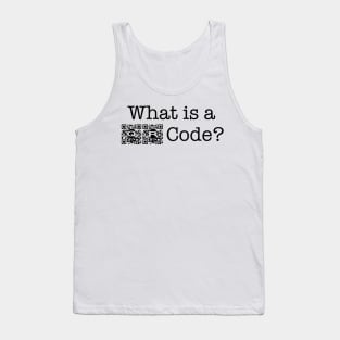 What is a QR Code? Tank Top